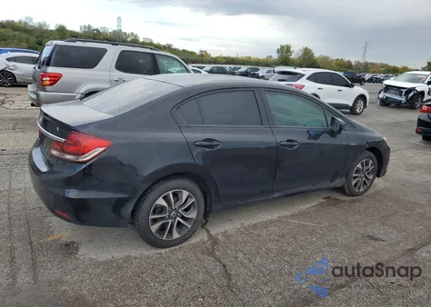 2014 Honda Civic Ex из США, поврежденный, VIN 19XFB2F86EE024301